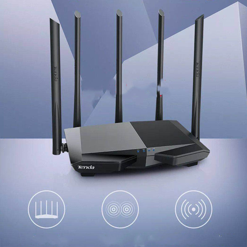 Dual-band router WiFi and Ethernet. Reliable plus blazing speed. For home and Desk.