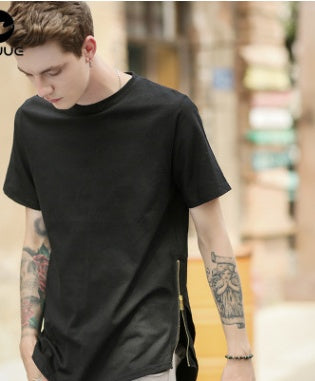 Men's Short Sleeve T-Shirt Men's Cotton Blanket T-Shirt