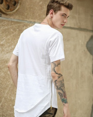 Men's Short Sleeve T-Shirt Men's Cotton Blanket T-Shirt