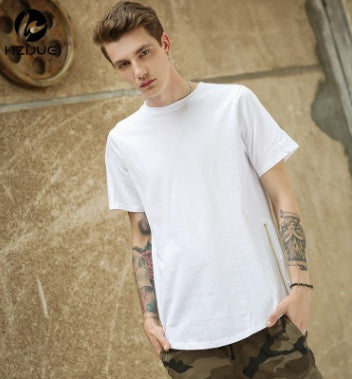 Men's Short Sleeve T-Shirt Men's Cotton Blanket T-Shirt